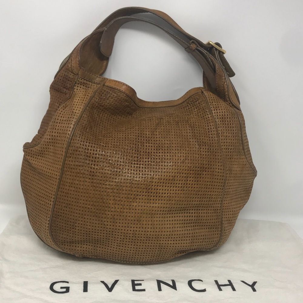 Givenchy Eclipse Perforated Leather Hobo - image 2